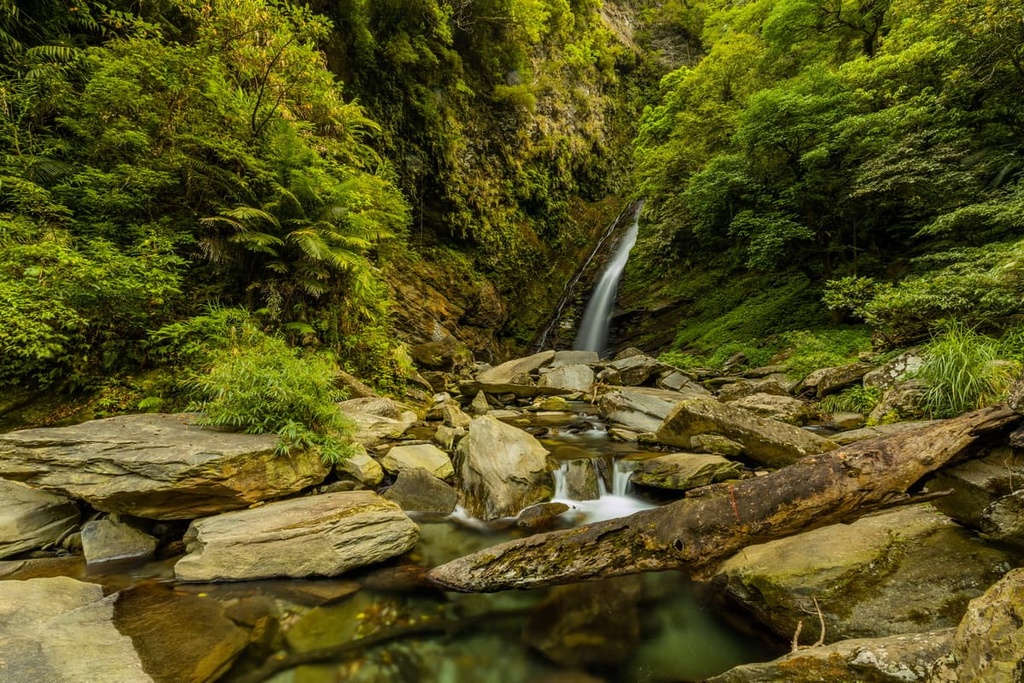 Aohua Waterfall, Nan’ao Broadleaf Forest Nature Reserve, Taiwan