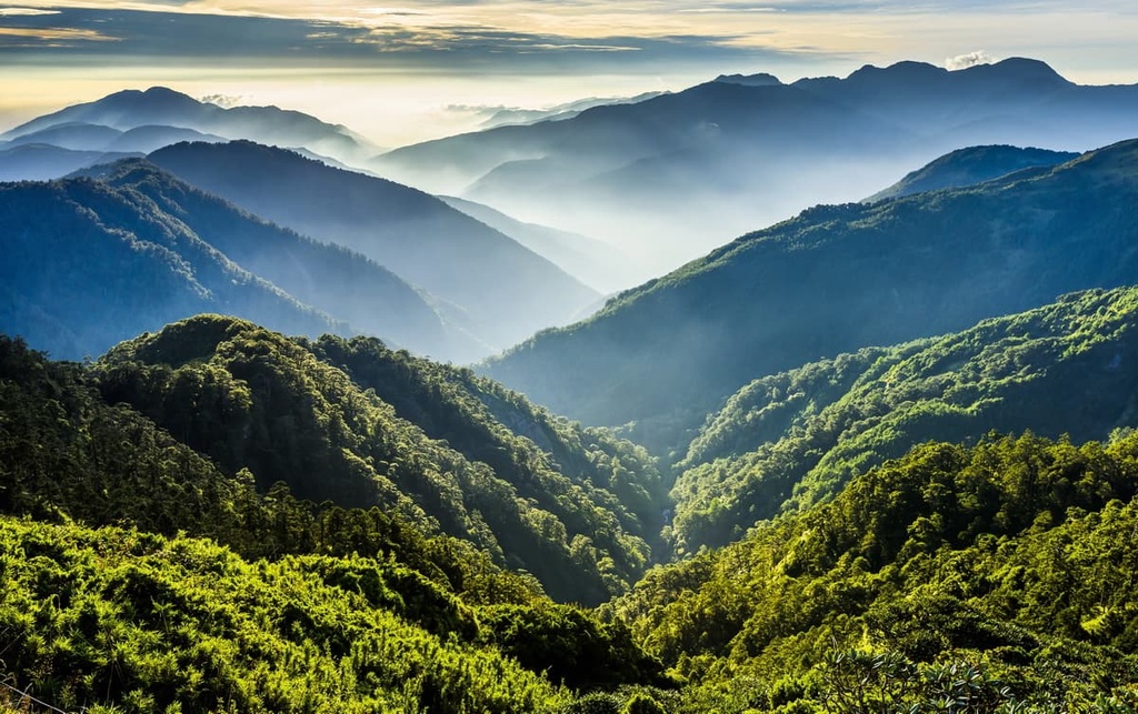 Nantou County Mountains