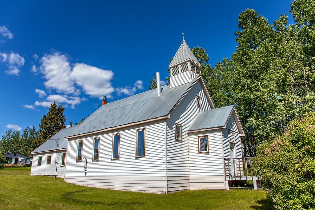 First United Church Fort Fraser, Nechako Plateau, British Columbia