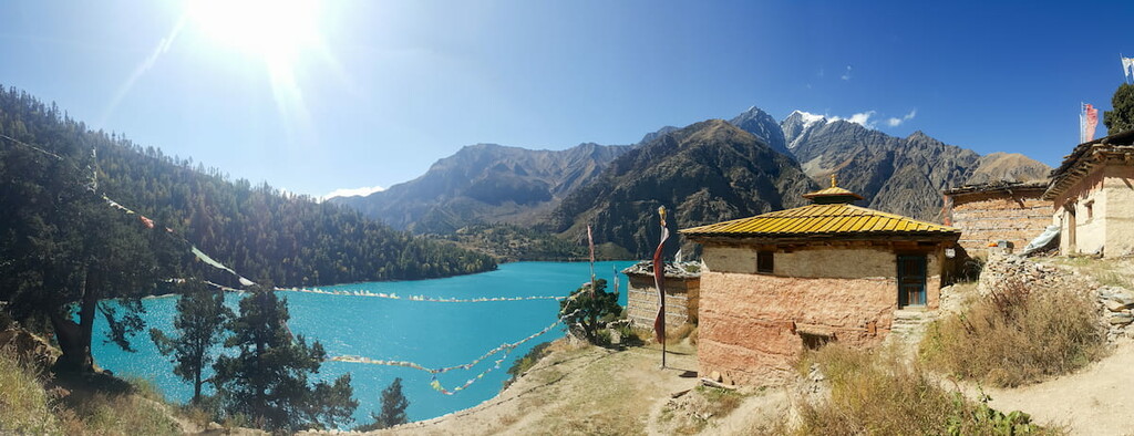 Phoksundo lake in Dolpa Nepal