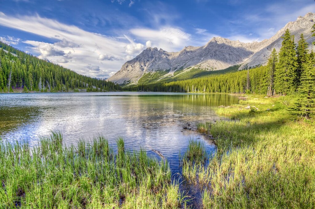 Elbow Lake Trail, Opal Range, Canada