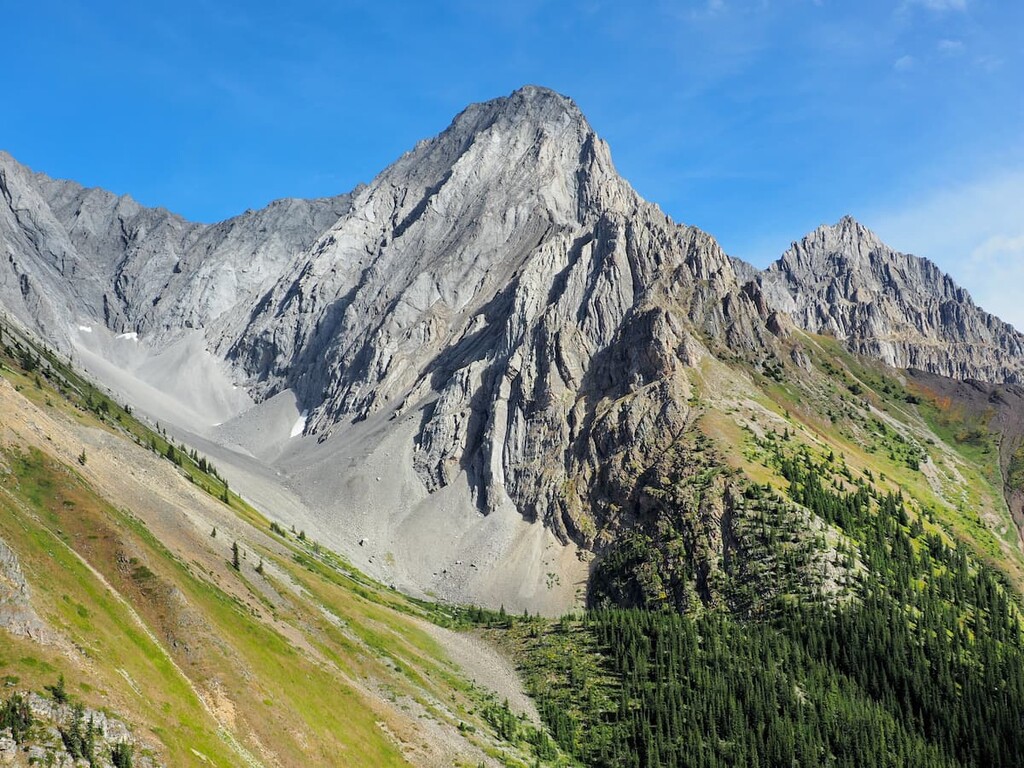 Summit of Grizzly Peak, Opal Range, Canada
