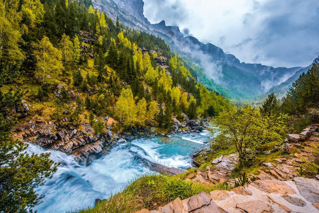  Ordesa Monte Perdido NP Canon d -Anisclo, Pyrenees 