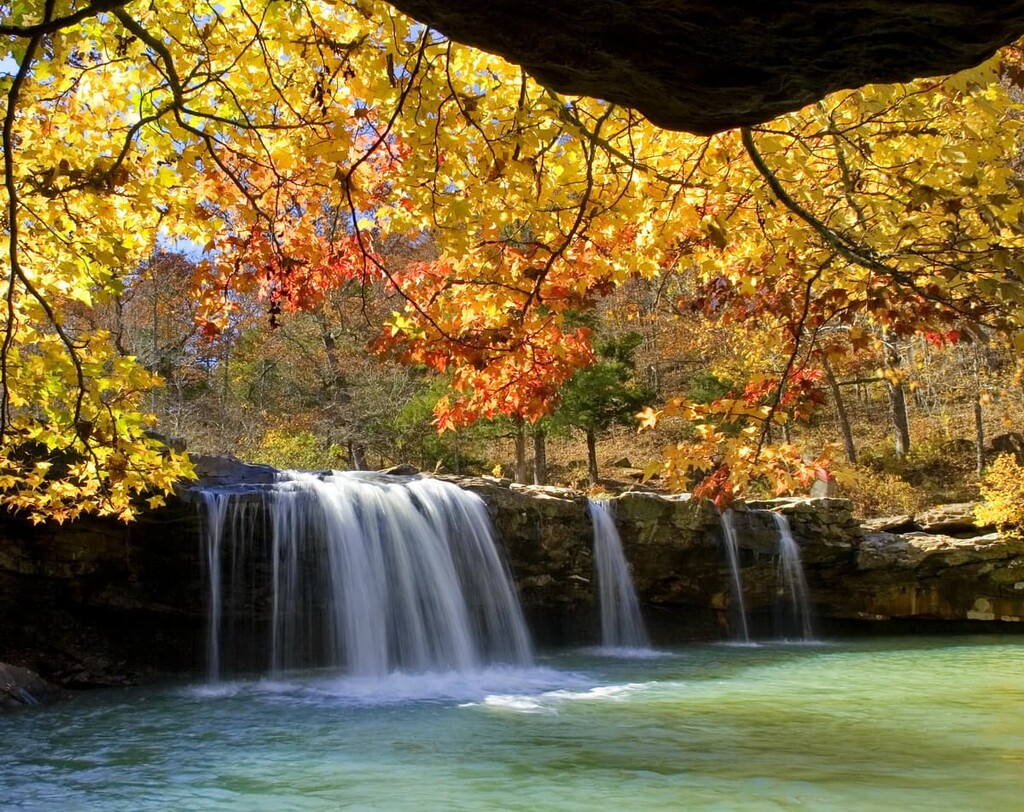 Devils Canyon  waterfall, Ozark-Saint Francis National Forest