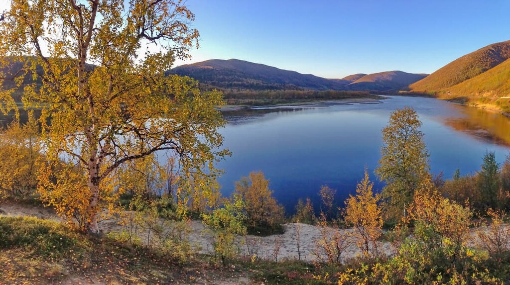 Teno River, Paistunturi Wilderness Area, Lapland, Finland