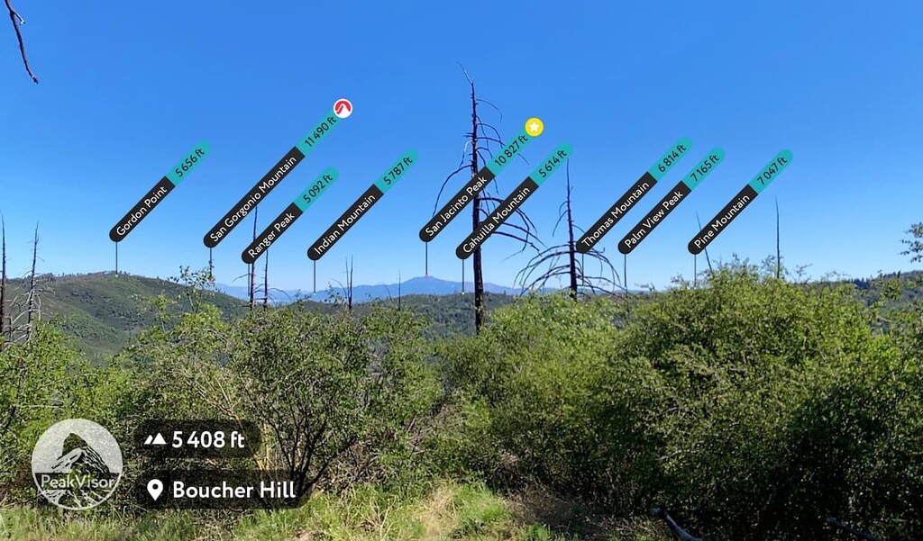 Boucher Hill, Palomar Mountain State Park, California