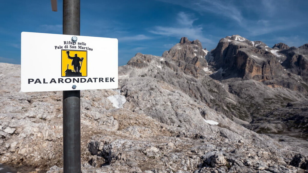 Palaronda trek, Pale di San Martino Nature Park, Italy