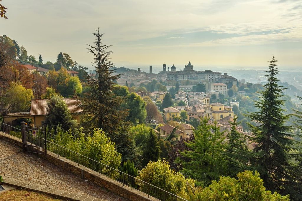Bergamo Citta Alta, Parco dei Colli di Bergamo, Italy