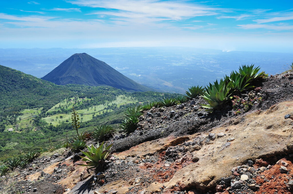 Cerro Verde.The Parque Nacional Cerro Verde, El Salvador