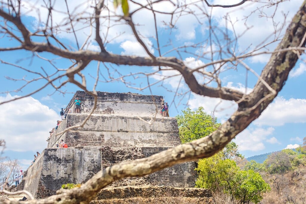 Aztec god of the alcoholic beverage pulque, Parque Nacional El Tepozteco, Mexico