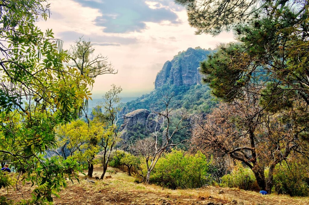 Tepozteco hill Parque Nacional El Tepozteco, Mexico