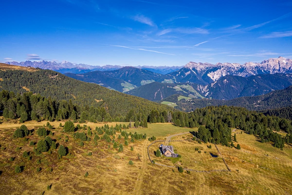 Passo delle Erbe in Peitlerkofel Group, Dolomites, Italy