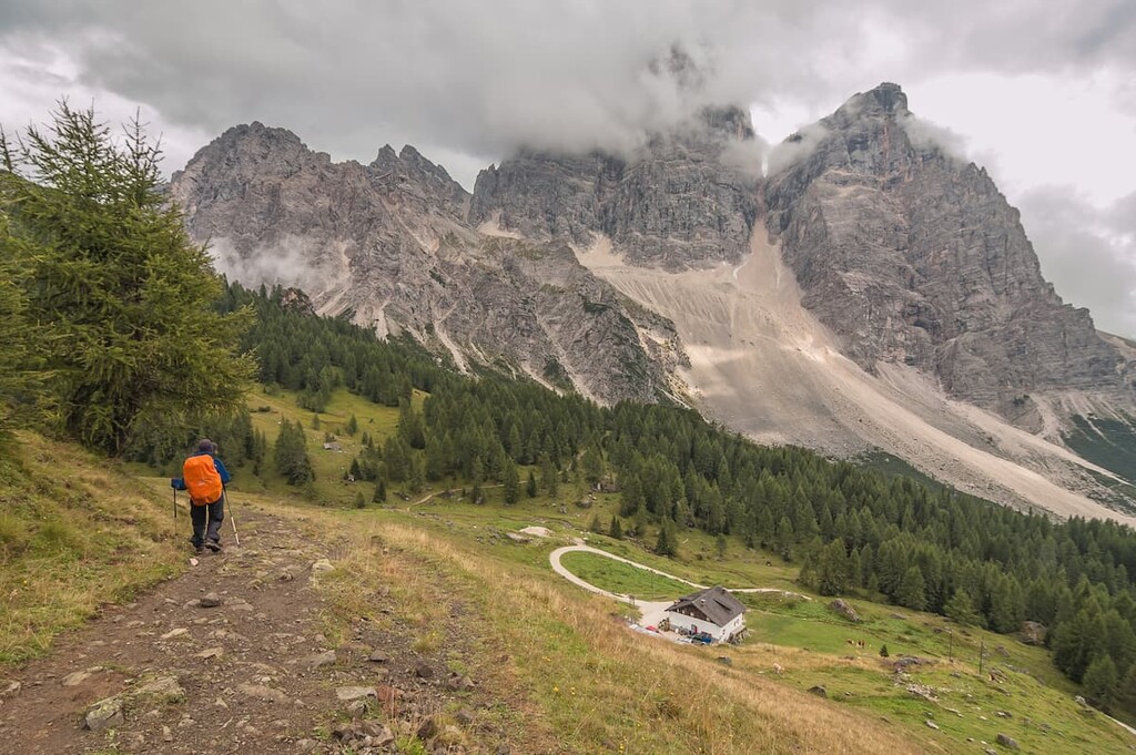 Rifugio Cima di Fiume, Pelmo, Italy