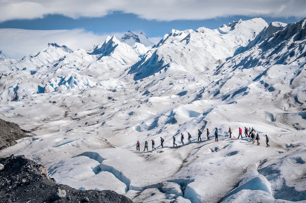 Trekking, Perito Moreno National Park, Argentina