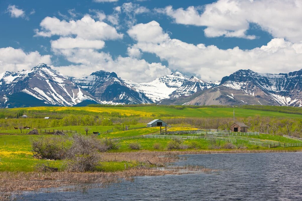 Pincher Creek No. 9 Mountains