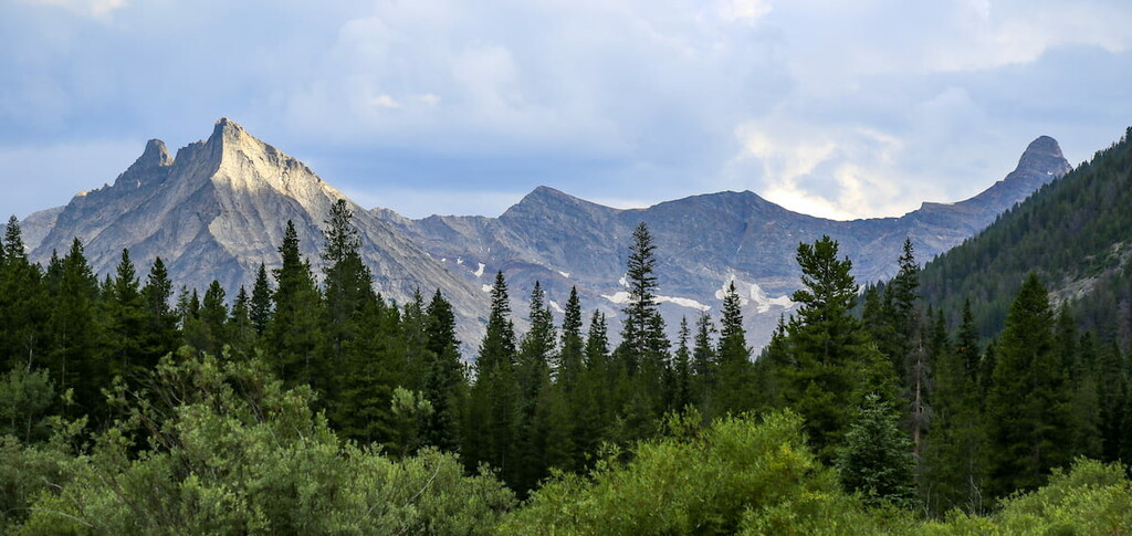 Pioneer mountains near Sun Valley, Idaho