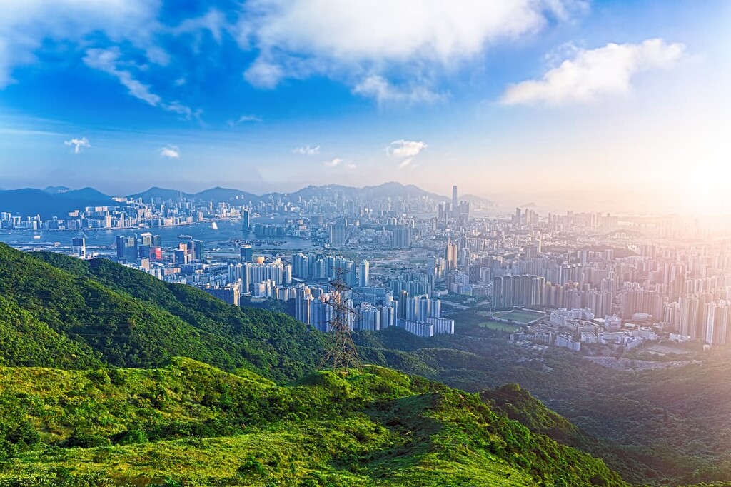 Sunset, Pok Fu Lam Country Park, China