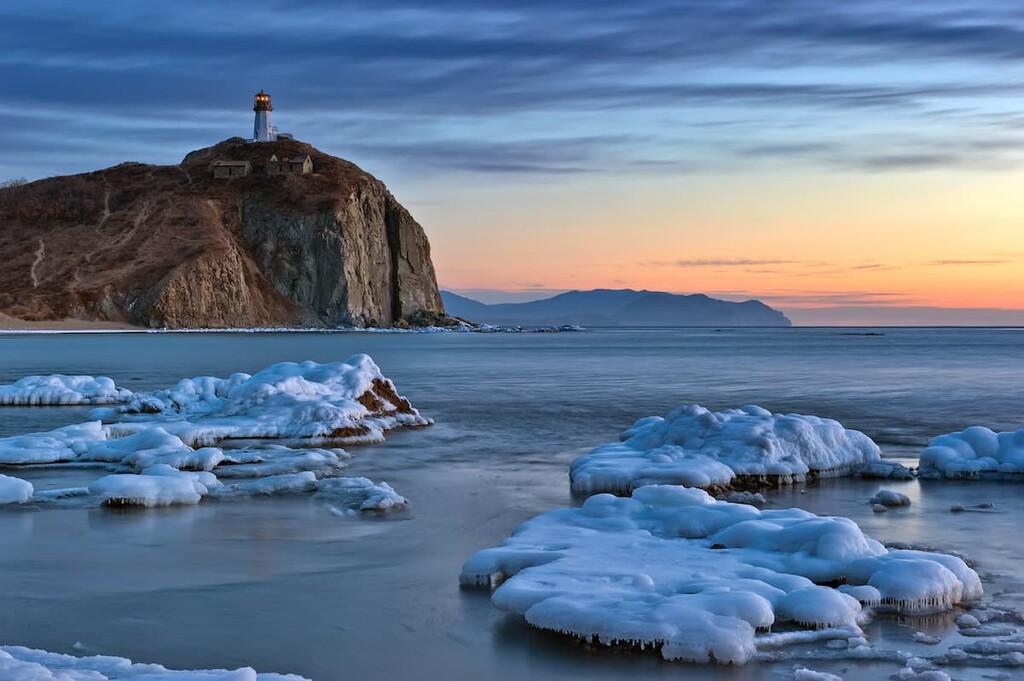 cape Brinera, Primorsky Krai, Russi