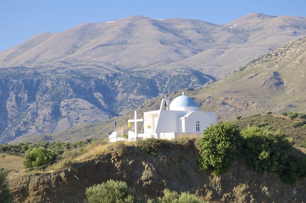 Orthodox church Psiloritis, Crete, Greece