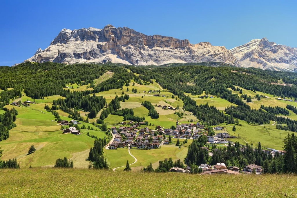 Badia Valley, Puez Group, Dolomites, Italy