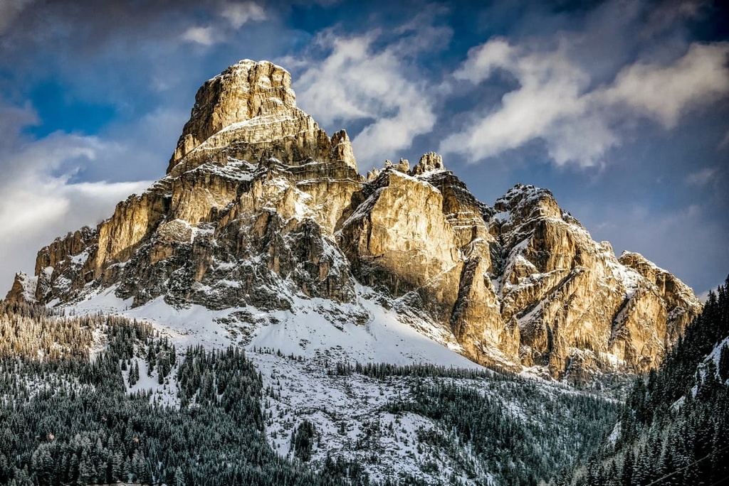 Sassongher, Puez Group, Dolomites, Italy