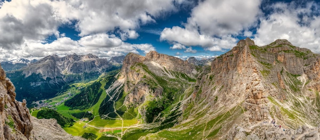 Sassongher, Puez Group, Dolomites, Italy