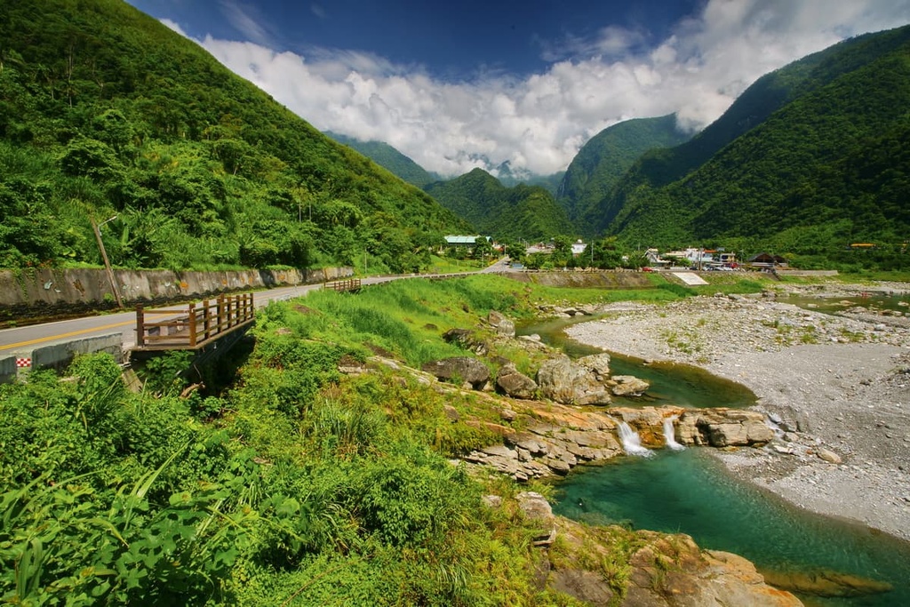 Sanzhan River Valley, Qilai and Taroko Mountains Ecological Reserve, Taiwan