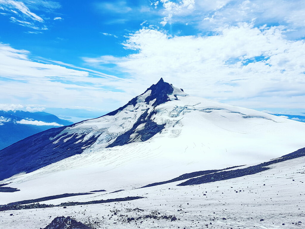 Volcano Choshuenco, ecopark Huilo Huilo, Villarica, Patagonia, Chile