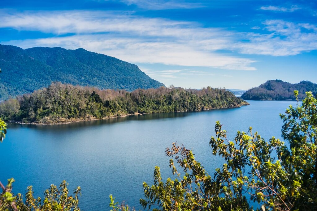 Panguipulli Lake, Region de Los Rios, Chile
