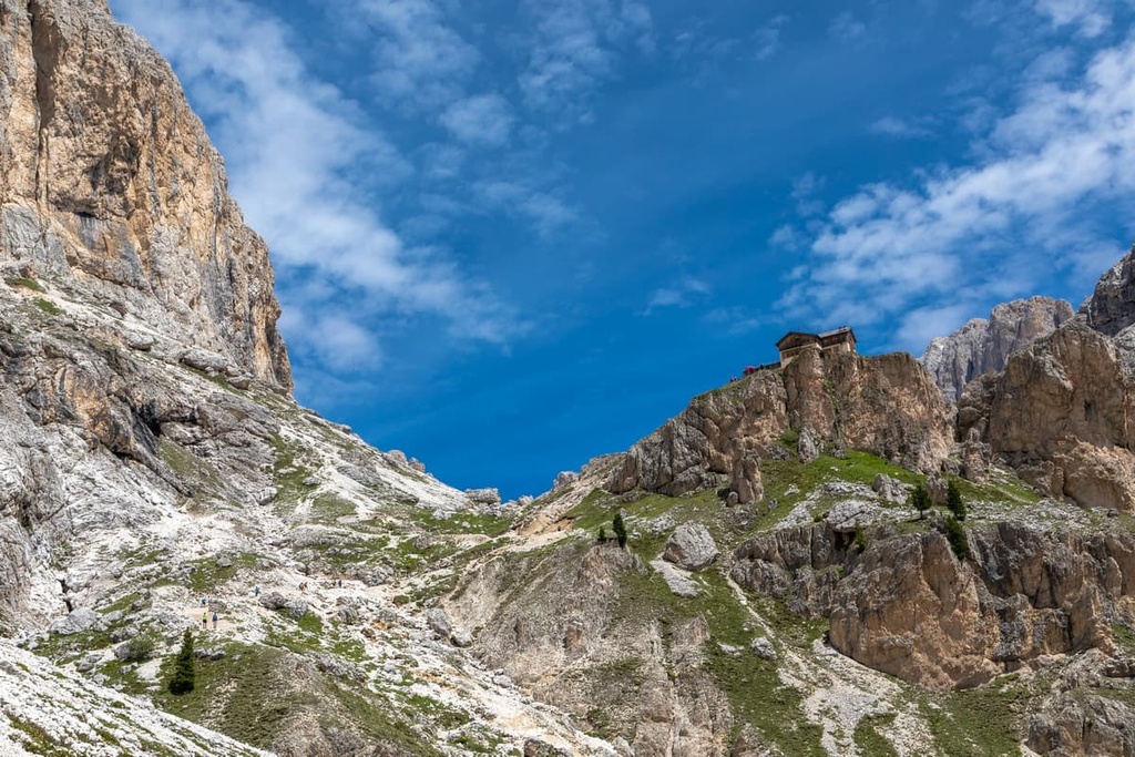 Rifugio Preuss, Rosengarten Group, Dolomites, Italy