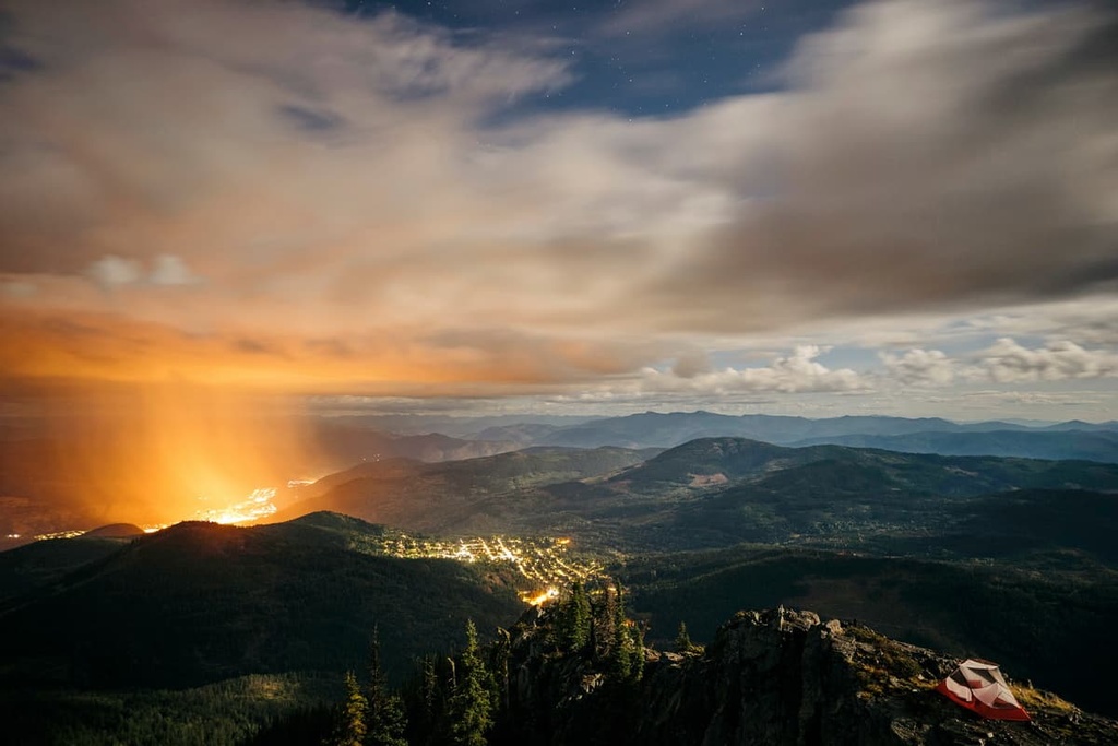 Old Glory Mountain, Rossland Range Recreation Site, Canada