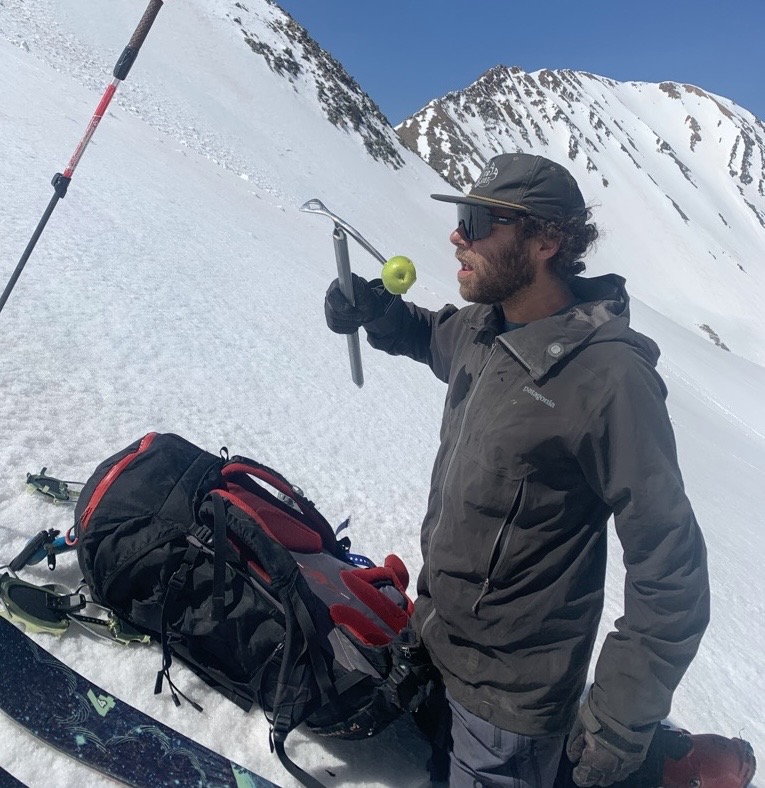 There’s an art to knowing the right tool for the job. Photo: Jake Reuter. Skiing a San Juan Classic: Wilson Peak (The Coors Face), Northeast Couloir 