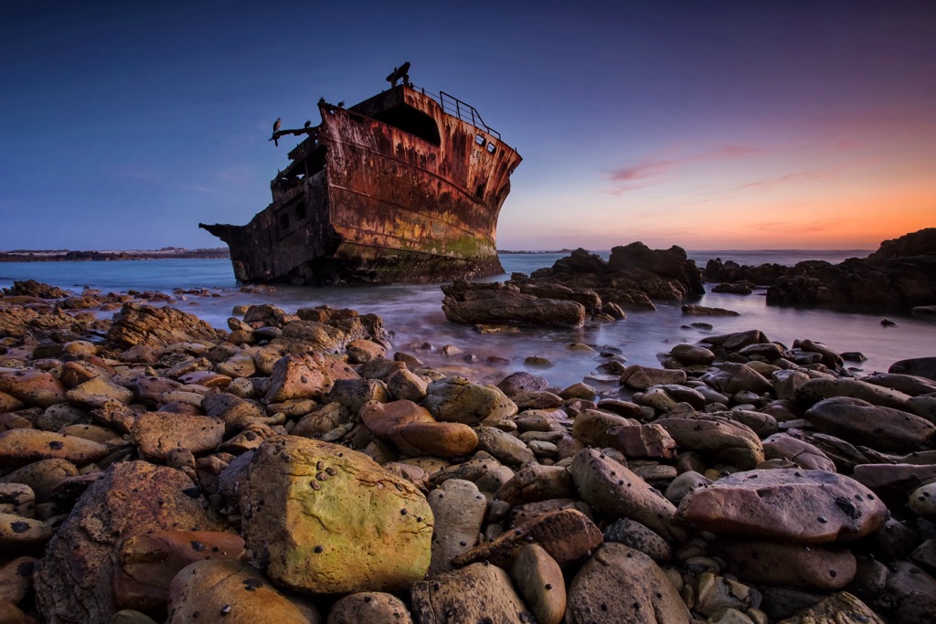 Meisho Maru Shipwreck, Agulhas National Park, South Africa