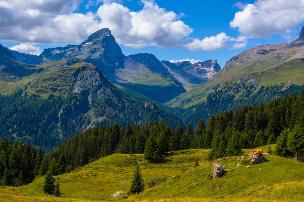 Alp Flix, one of the most biologically diverse areas of the Albula Alps. Albula Alps