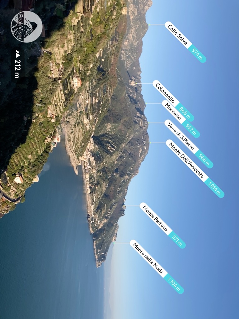 Amalfi Coast, Trail between Minori and Amalfi, Parco regionale dei Monti Lattari, Lattari Mountains Nature Park, Italy