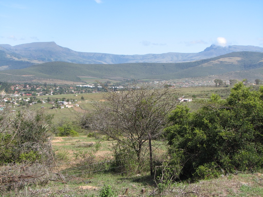 A view of the village of Keiskammahoek. Amathole District Municipality