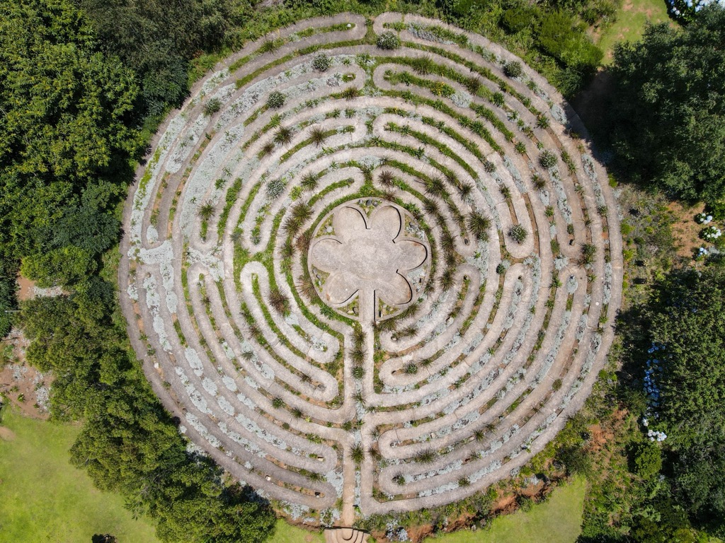 The Hogsback Labyrinth is a popular attraction. Amathole District Municipality