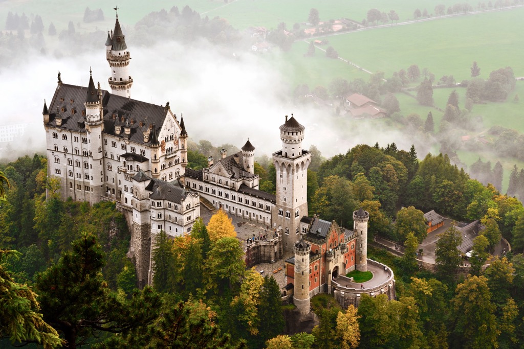 Neuschwanstein Castle, Ammergau Alps