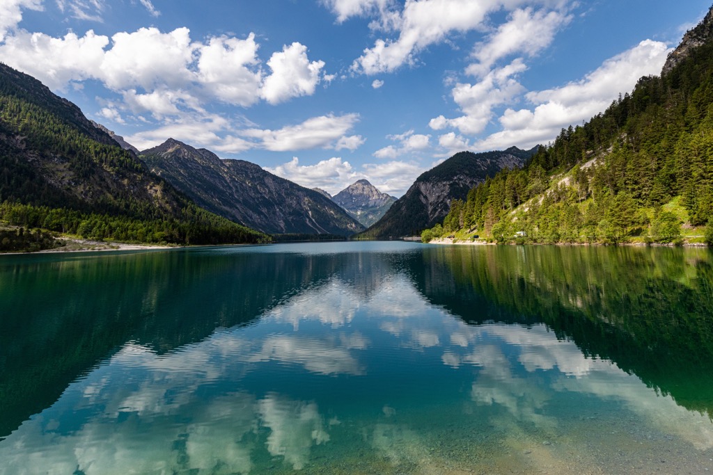 Plansee lake, Ammergau Alps