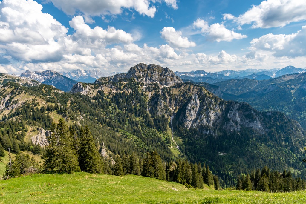 Tegelberg summit near Schwangau, Ammergau Alps