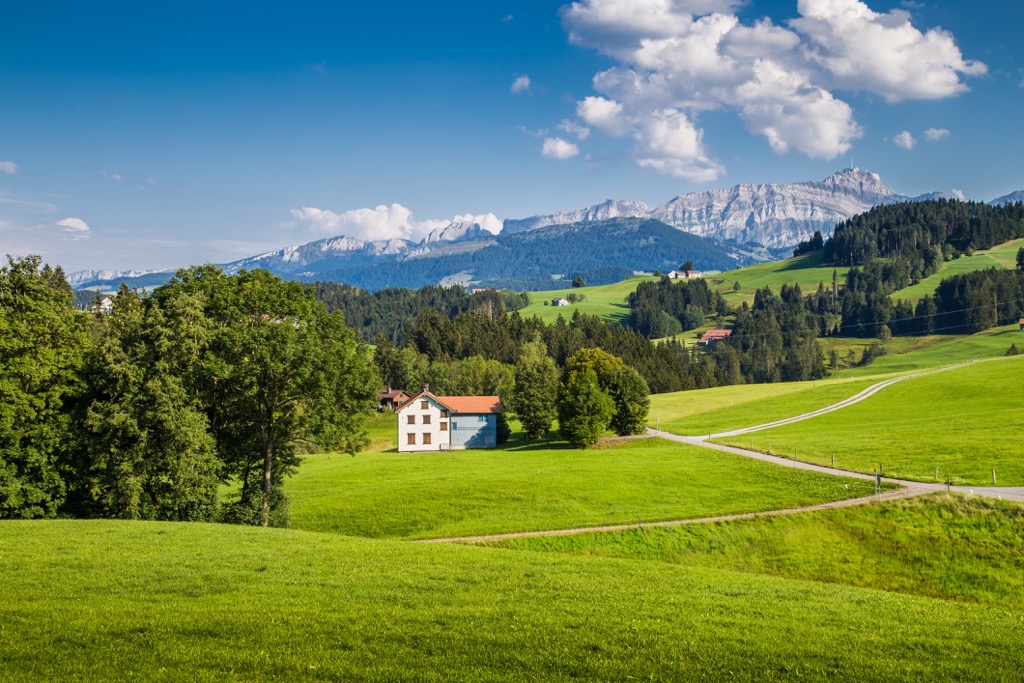 Appenzell Ausserrhoden Mountains