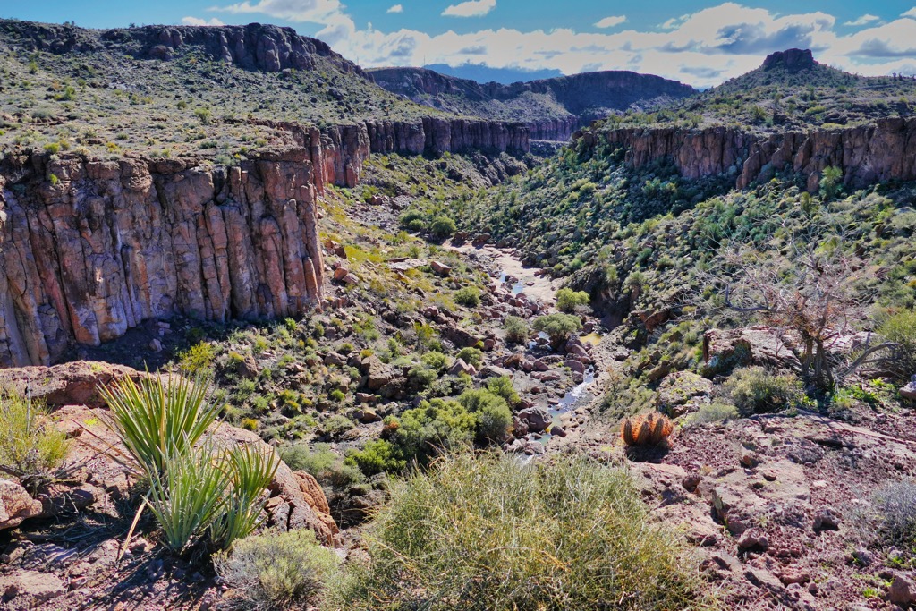 Monolith Garden Trail,Aquarius Mountains, Arizona
