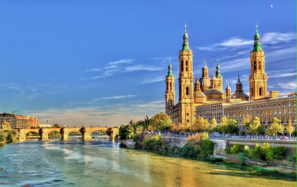 Basilica of our Lady of the Pillar. Aragon