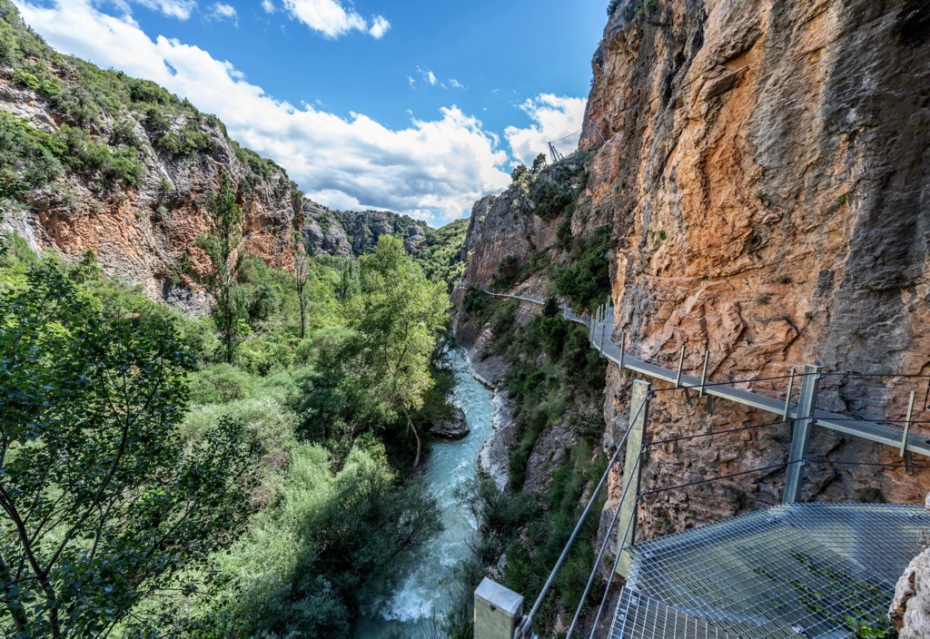 Ruta de las Pasarelas. Aragon