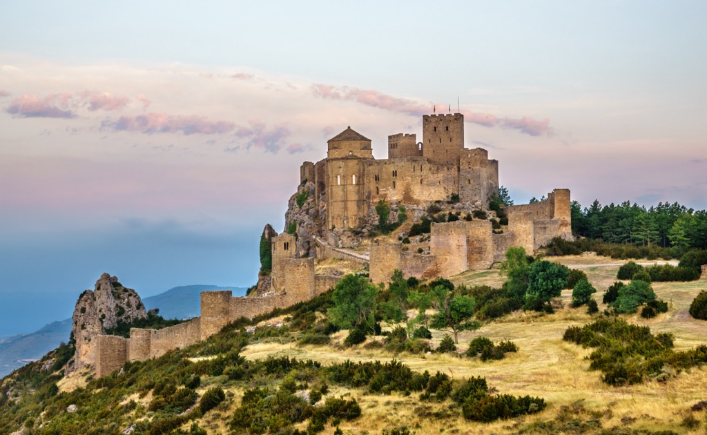 The Loarre Castle of the Huesca Province embodies the medieval Kingdom of Aragon’s spirit. Aragon