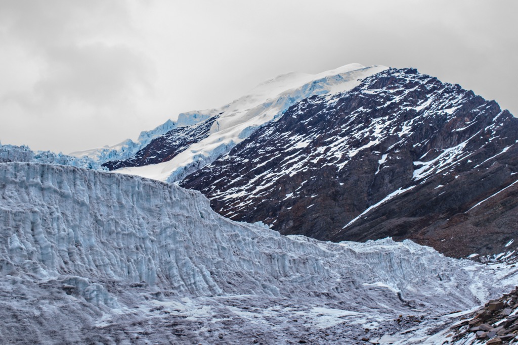 Arunachal Pradesh.Meerathang Glacier on Gorichen
