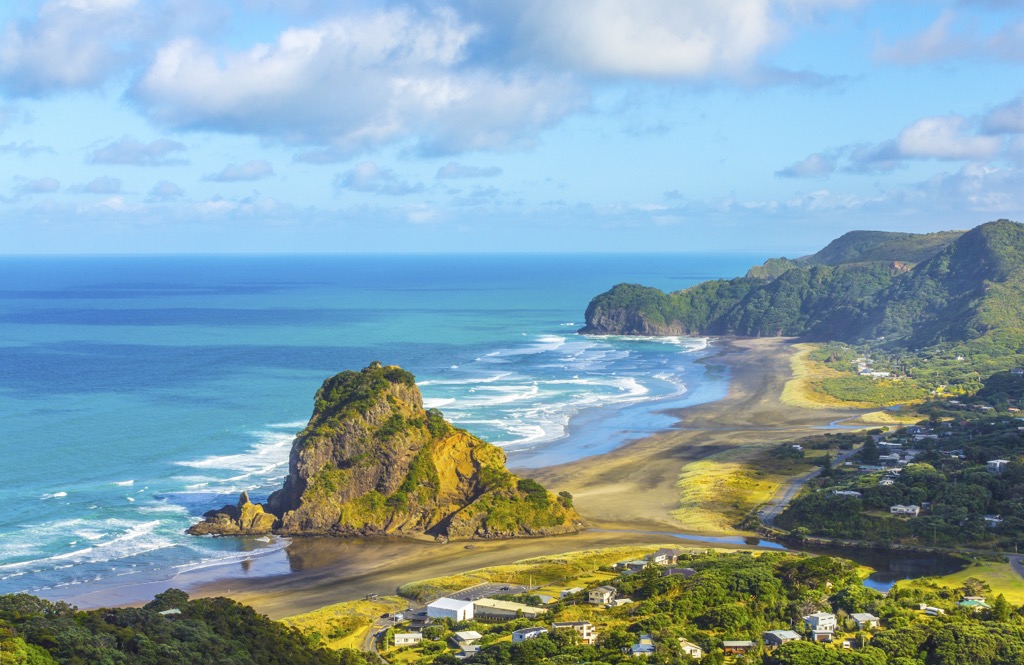 Piha Beach, Auckland, New Zealand