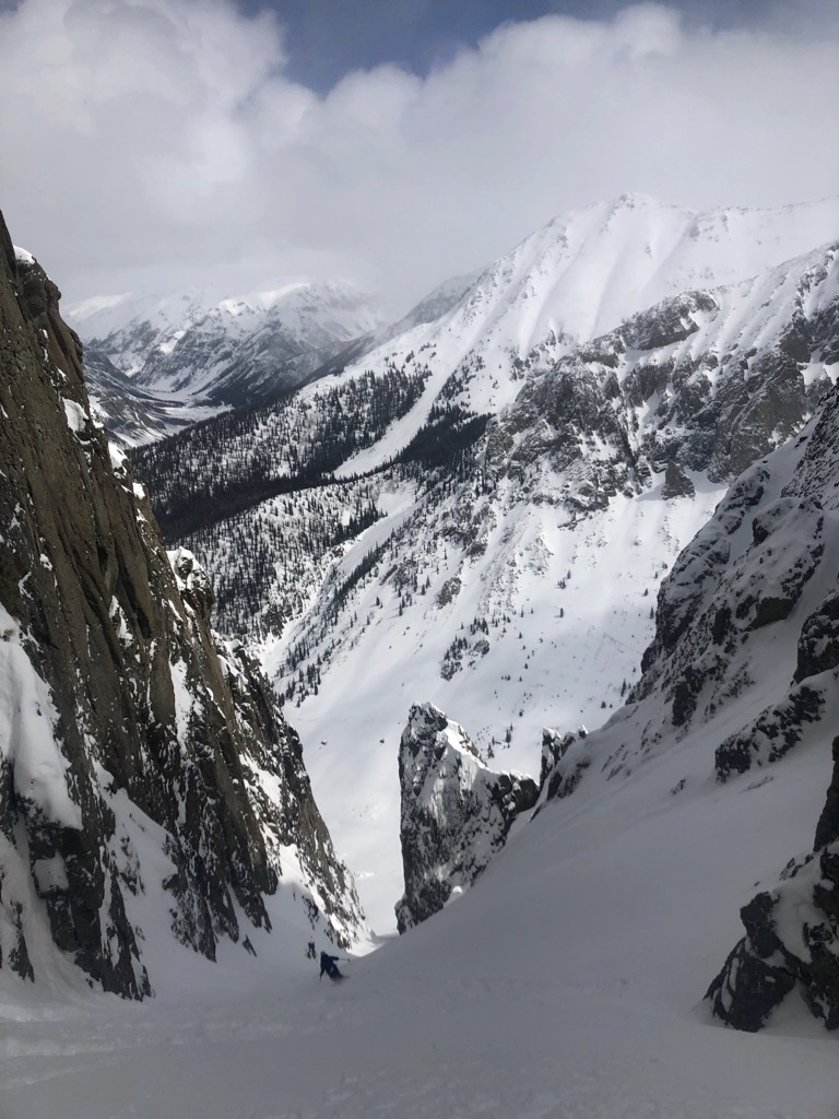 Turkey Chute powder day. Photo: Andy Orowitz. Backcountry Telluride