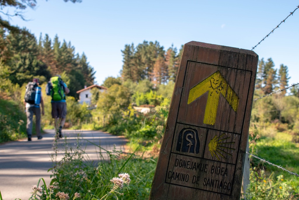 Camino de Santiago, Basque Country, Spain