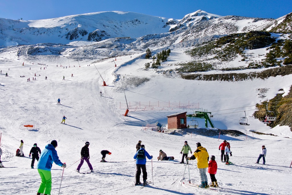 Valdezcaray Ski Resort, Basque Country, Spain